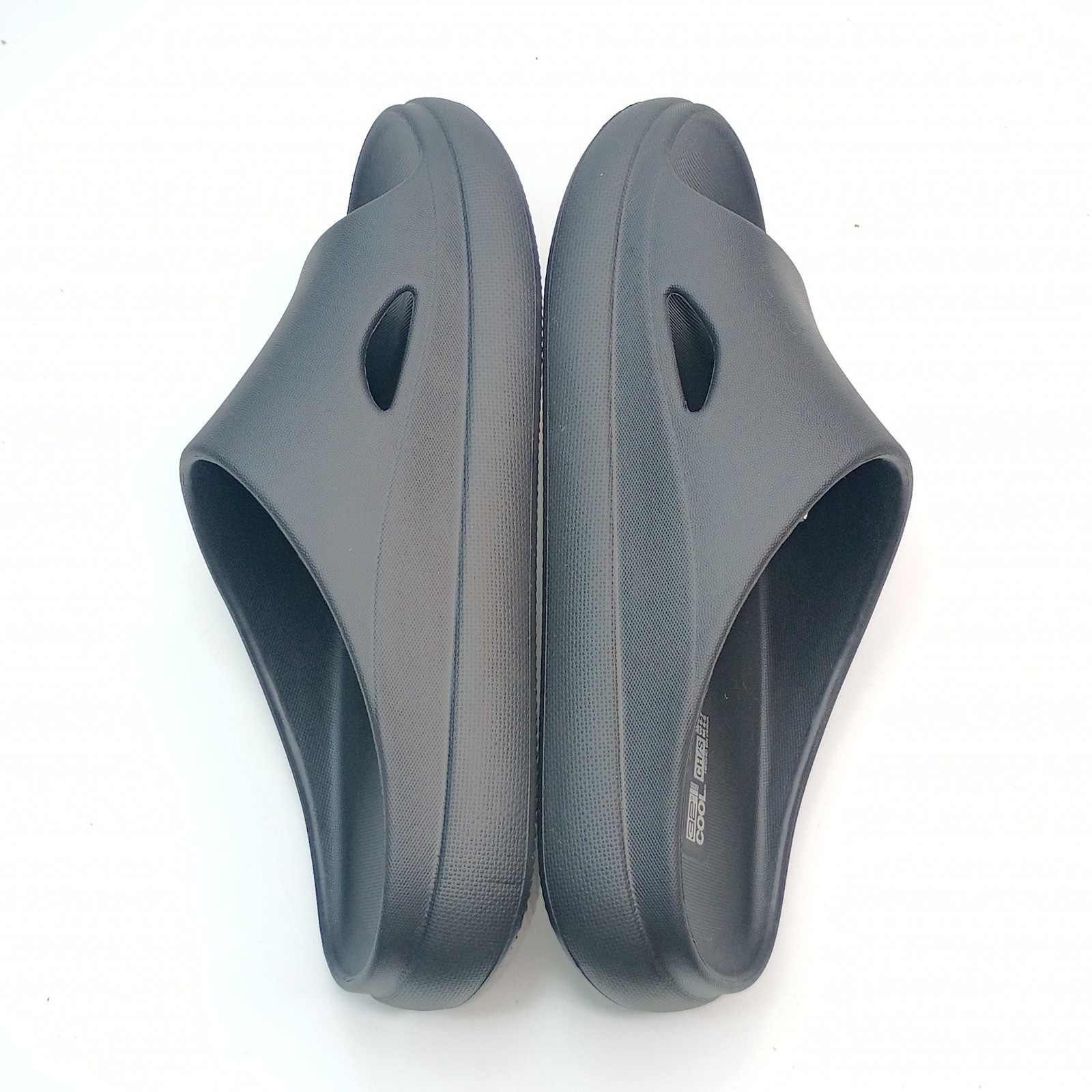32 Degrees Cool Cushion Slides Women Size 9-10 Large Black EVA Foam