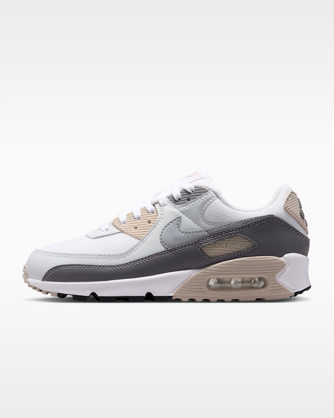 NIKE Women’s Air Max 90 IM4613-201 Cream 2 Pencil Point Off White Wolf Grey