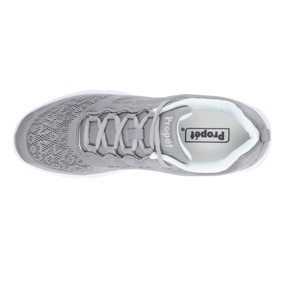 Propet Travelactiv Lace Up Womens Size 11 AA_W Sneakers Casual Shoes W5102-SIL