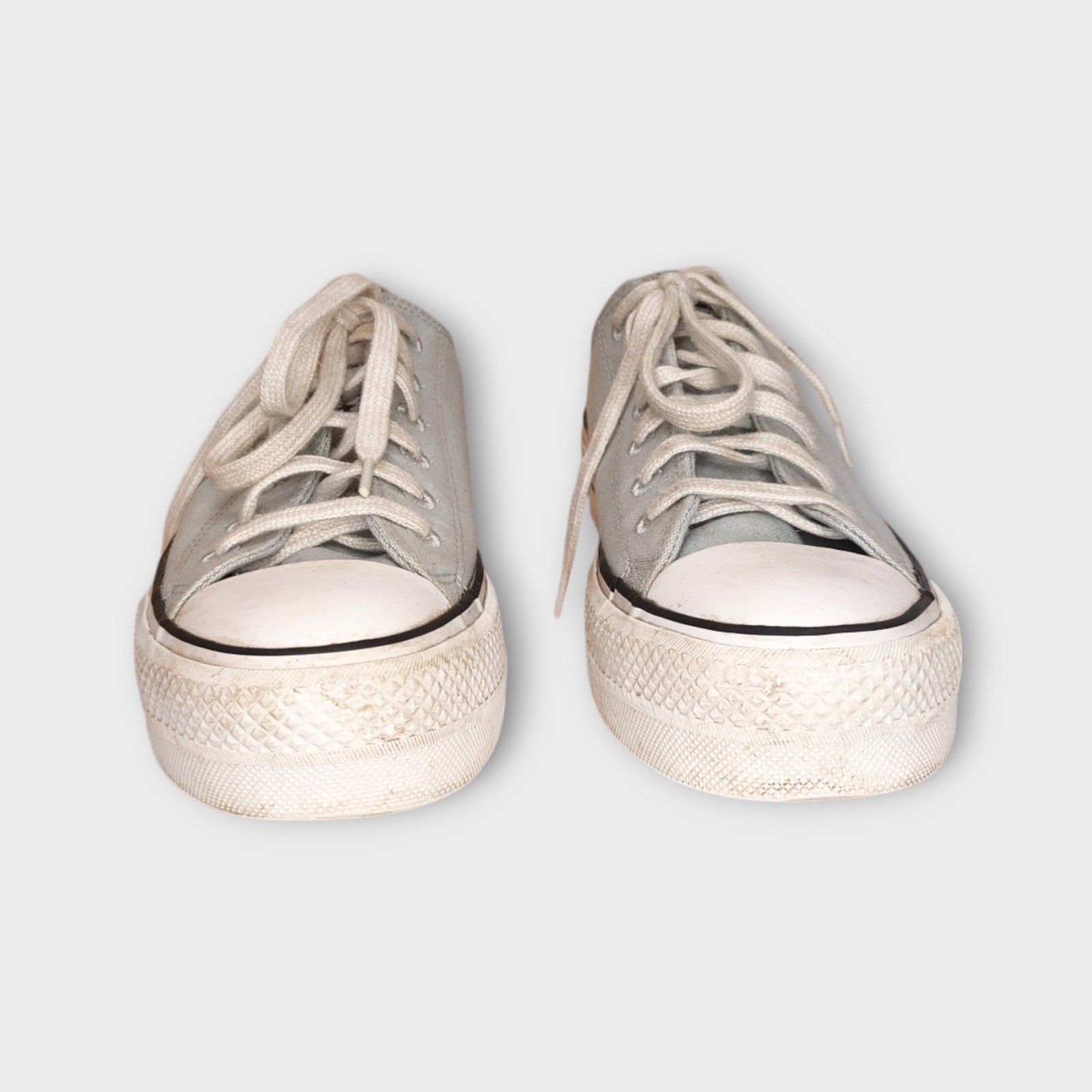 Women Converse All Stars RENEW 100% Recycled Polyester Canvas Blue White Size 8