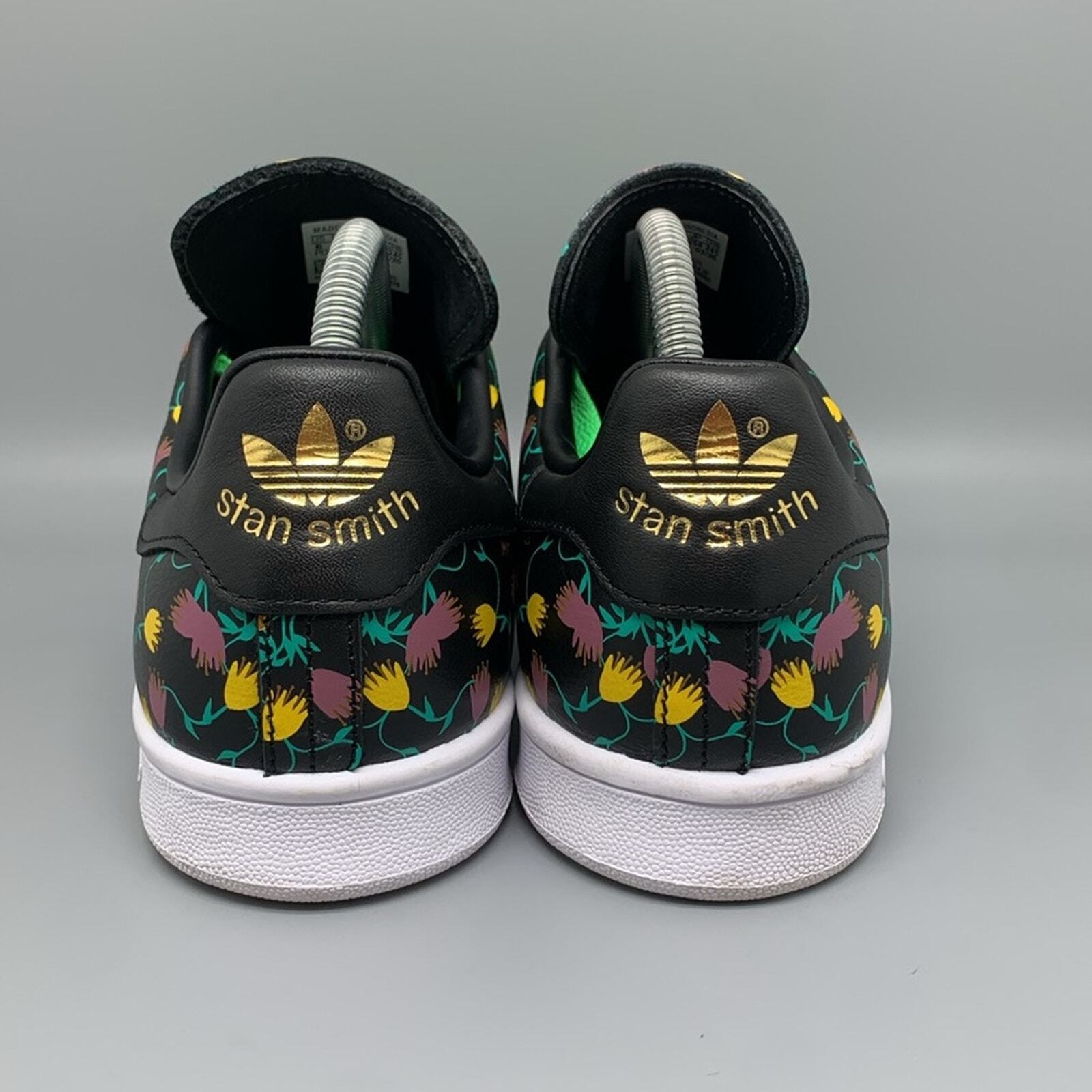 Adidas Stan Smith Floral Print Shoes EH2036 Women’s Sz 8