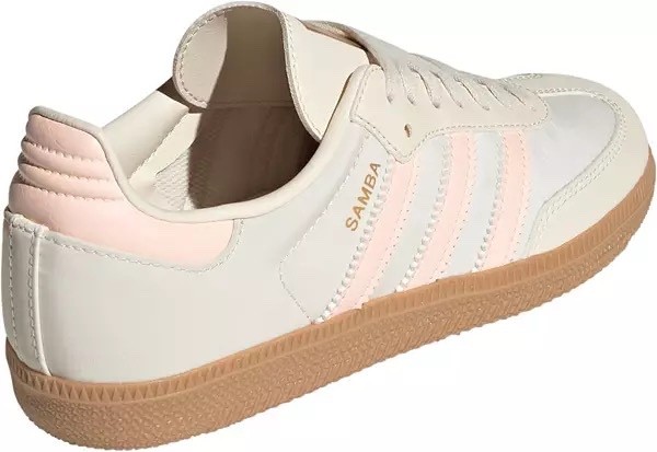 Adidas Samba OG Soccer Shoes Youth Size 7 / Women Size 8.5 Tan Pink Gum JH7598