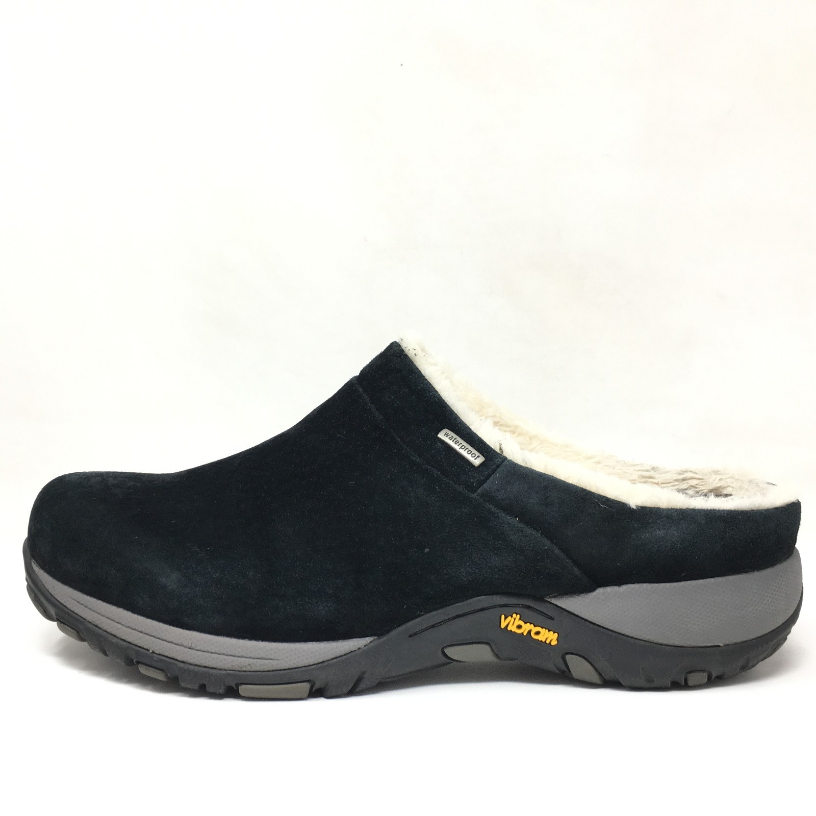 Dansko Parson Waterproof Clogs Loafers Shoes Womens Size 10.5-11 US Black Suede
