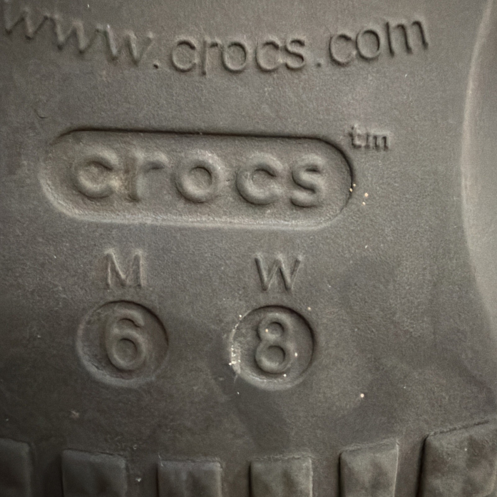 Crocs Unisex Baya Flip Flops Slip On Casual Beach Sandals Black M6/W8