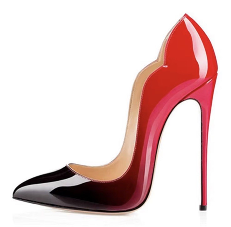 Luxury Fashion Designer Women pointed Toe Stiletto Thin High Heel