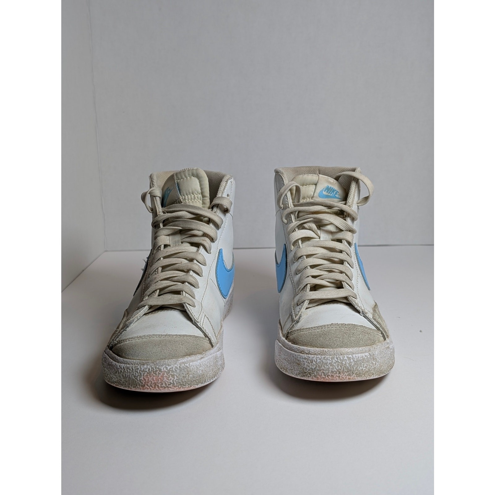 Nike Blazer Mid 77 Vintage White University Blue DA4011-104 Youth 7Y Womens 8.5