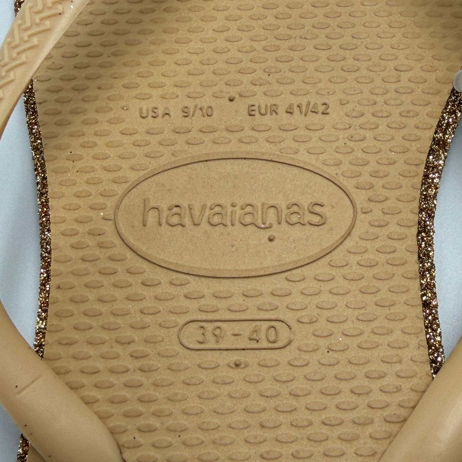 SLGL0042 | W’s 9/10 | Havaianas Slim POINT Glitter flip flops / sandals