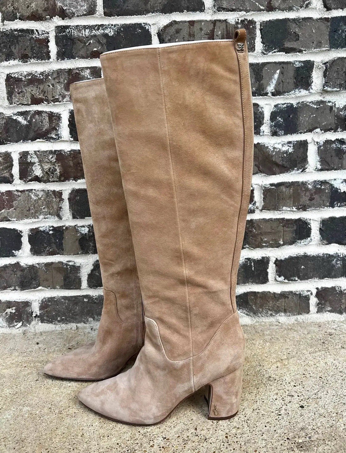 Sam Edelman Tall Tan Boots Size 8