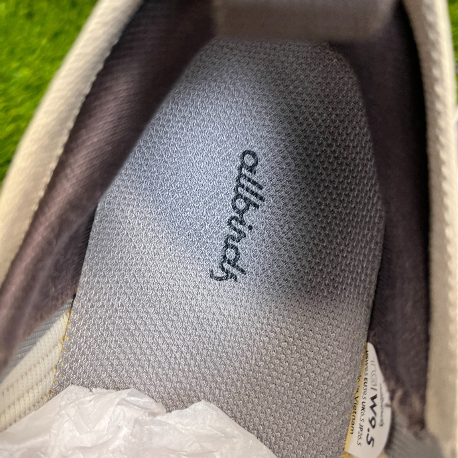 Allbirds Tree Glider Womens Size 9.5 Beige Brown Athletic Running Shoes Sneakers