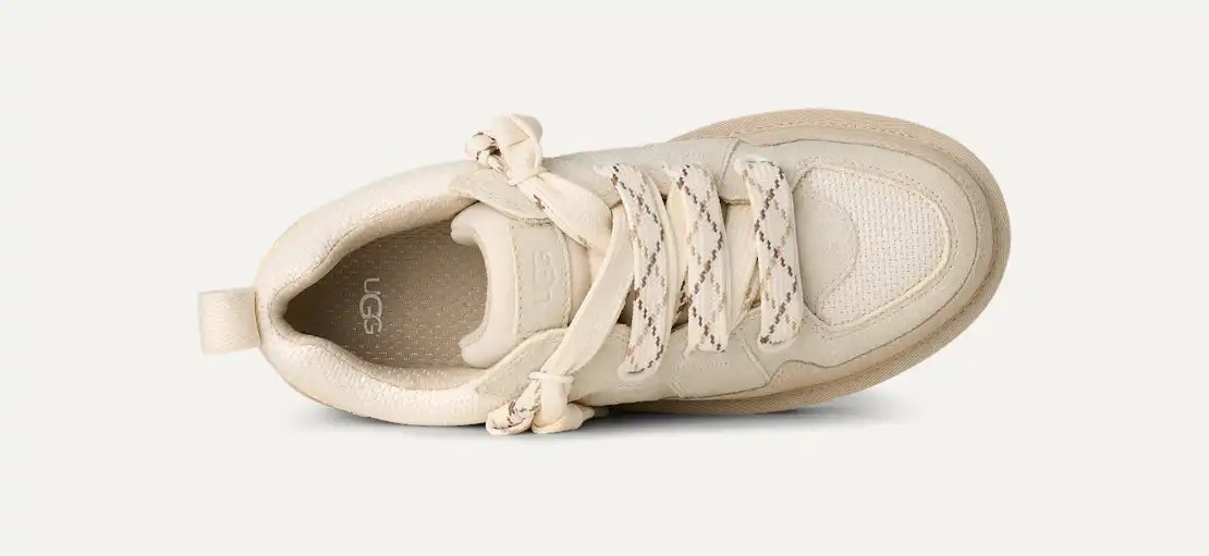 UGG Women’s Lo Lowmel Sneaker Size 9 Lace Up Shoes Jasmine 1168890