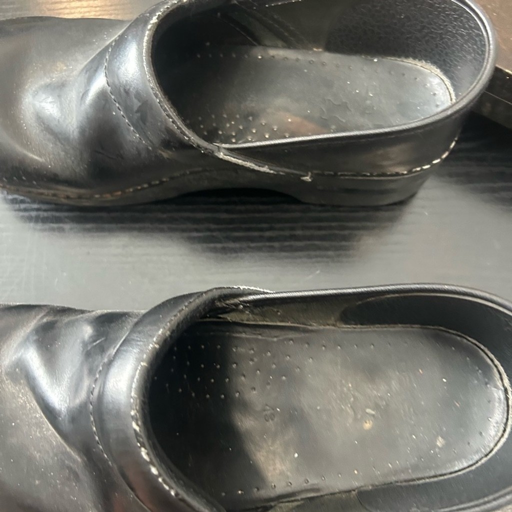 Dansko Black Leather Footwear