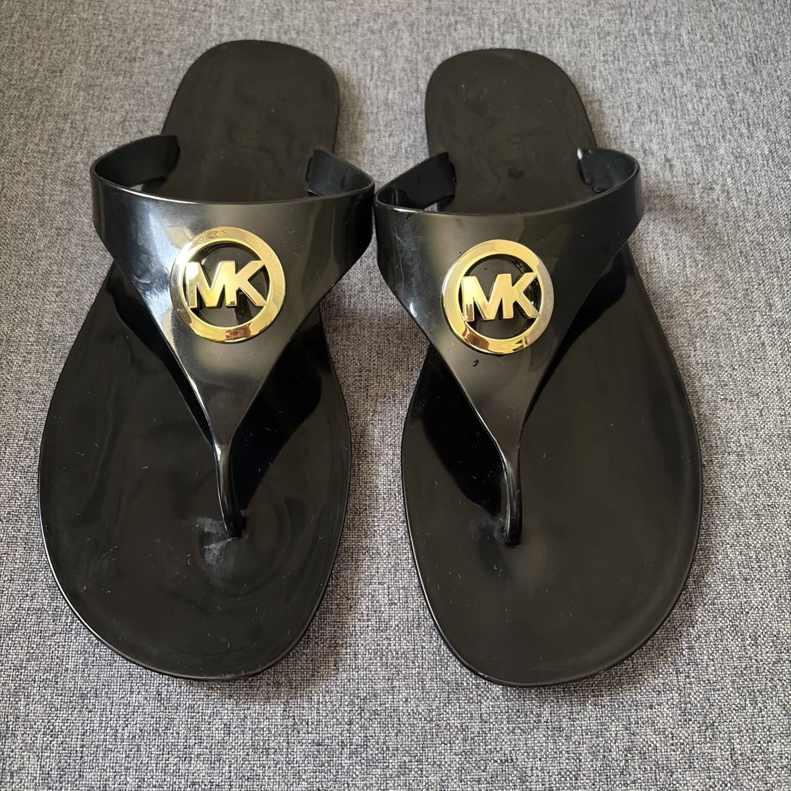 Michael Kors Women’s Black Jelly Sandal Size 10