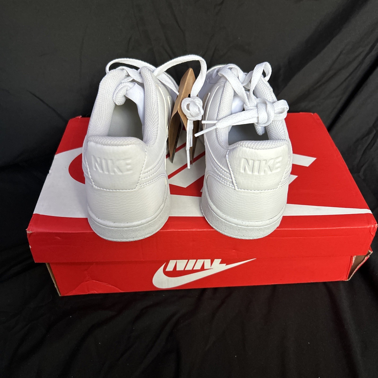 Nike Court Vision Next Nature Low Triple White Women’s Leather DH3158-100
