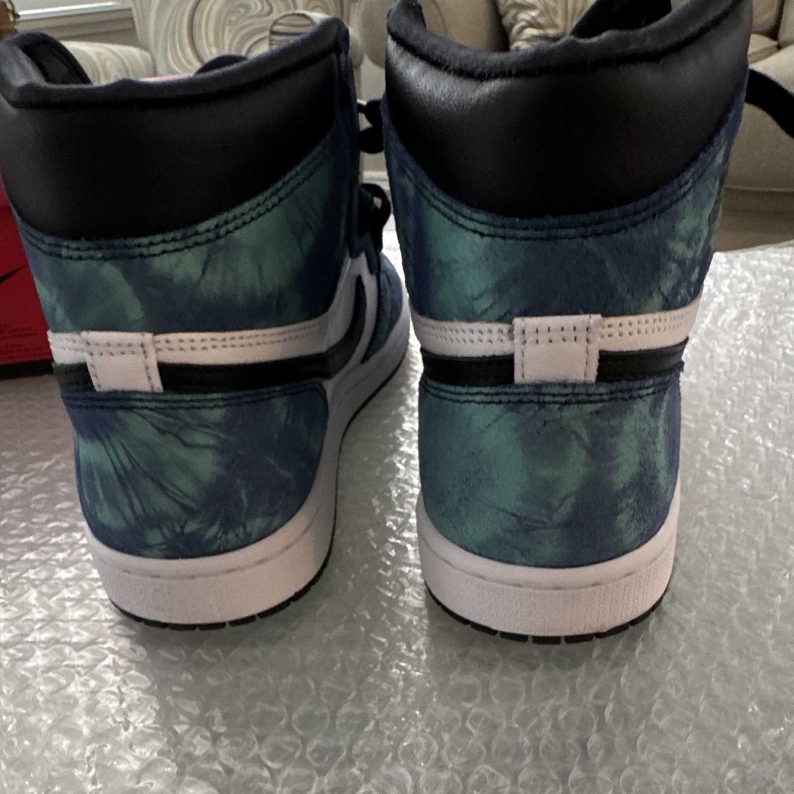 Jordan Air Jordan 1 Retro OG High Tie-Dye CD0461-100 Leather 2020