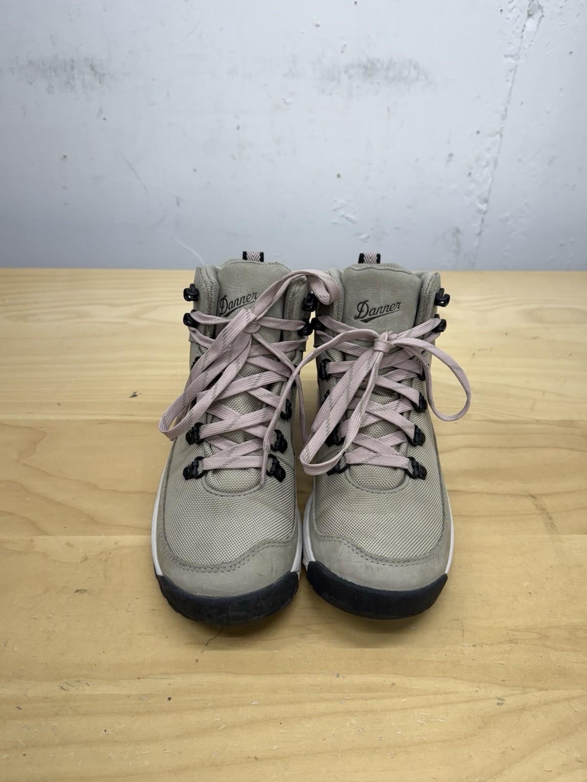 Danner Boots Womens 5.5 Adrika Hiker Ash Grey Hiking Trail Ankle Lace Up Shoes
