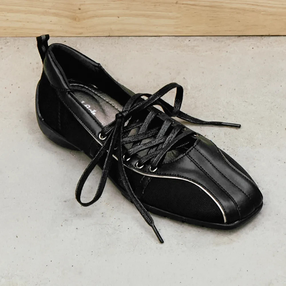 Rockfish Weatherwear BLISS LACEUP SNEAKERS Balletcore Low Profile Mesh Organza