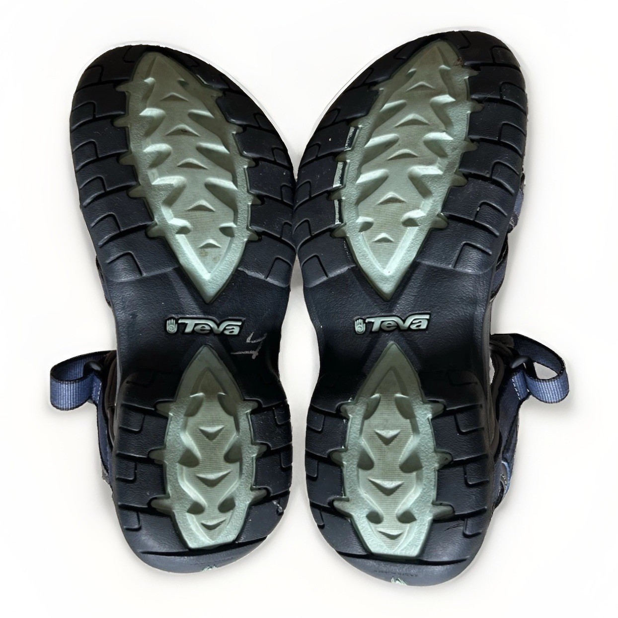 Teva Tirra Sandal Bering Sea Blue Athletic Hiking Water Eco Friendly Women Sz 6