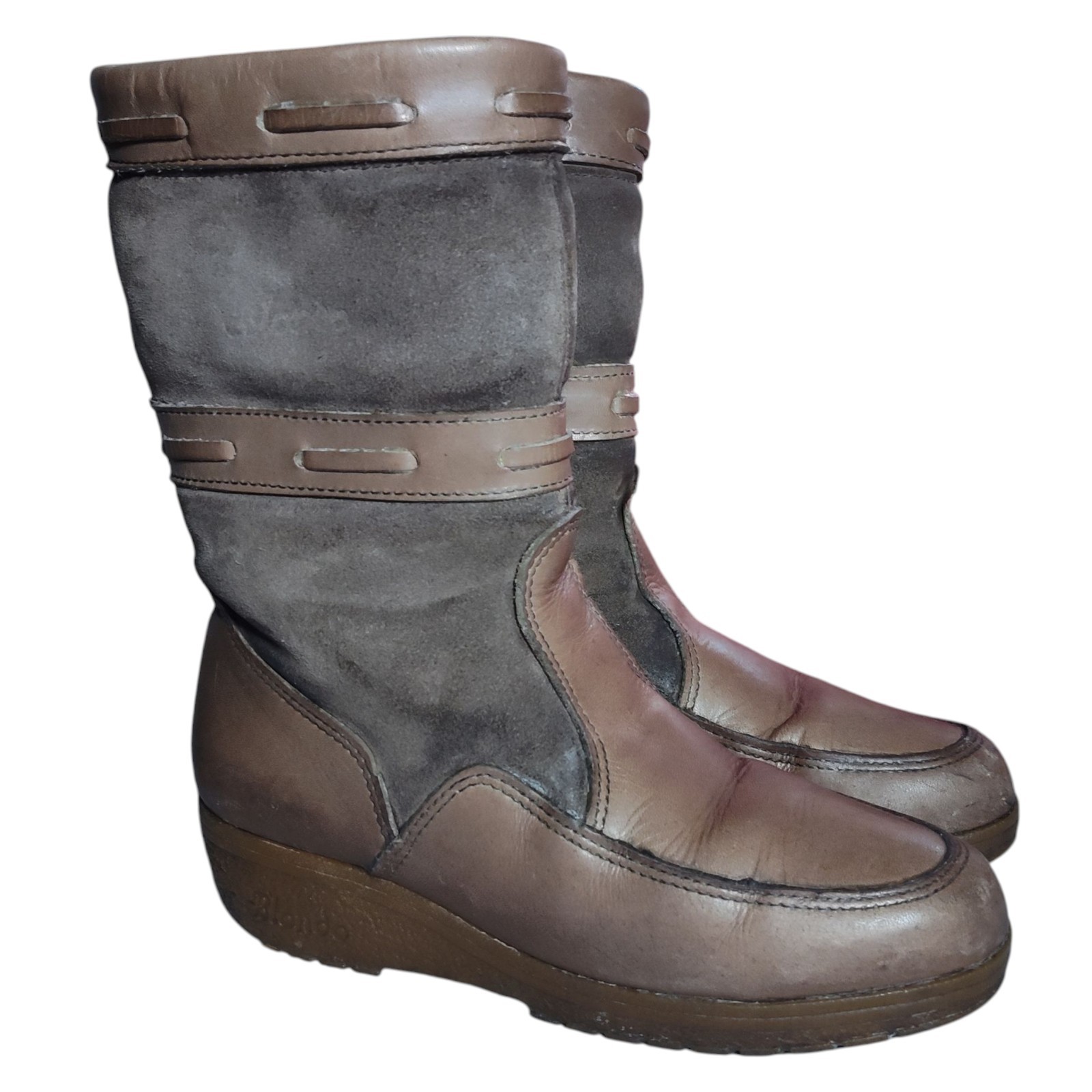 Vintage Blondo Canada Boots Womens Size US 9 EU 41 Shearling Bohemian Hipster