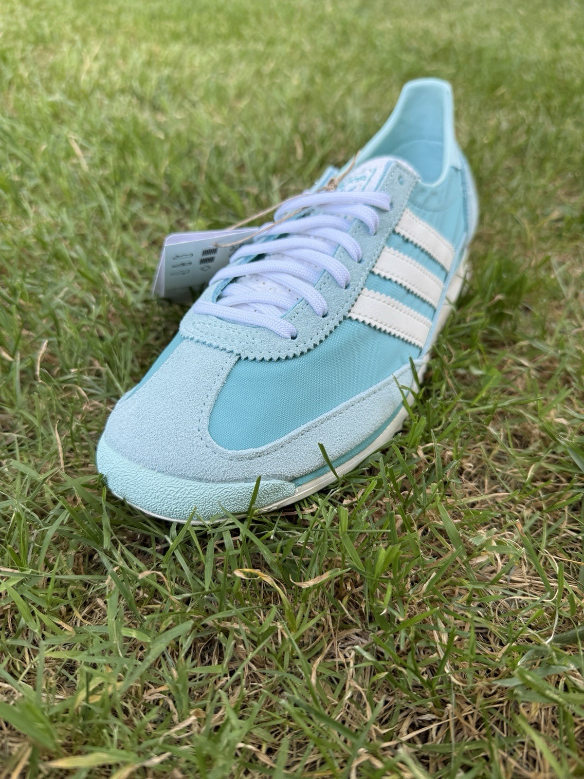 Adidas Originals Women’s Mint Aqua White SL 72 OG Shoes Sneakers JI0199