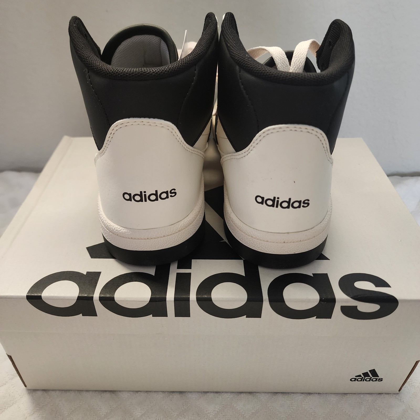 Adidas Break Start Mid Women’s Basketball Shoe White Sneaker 7