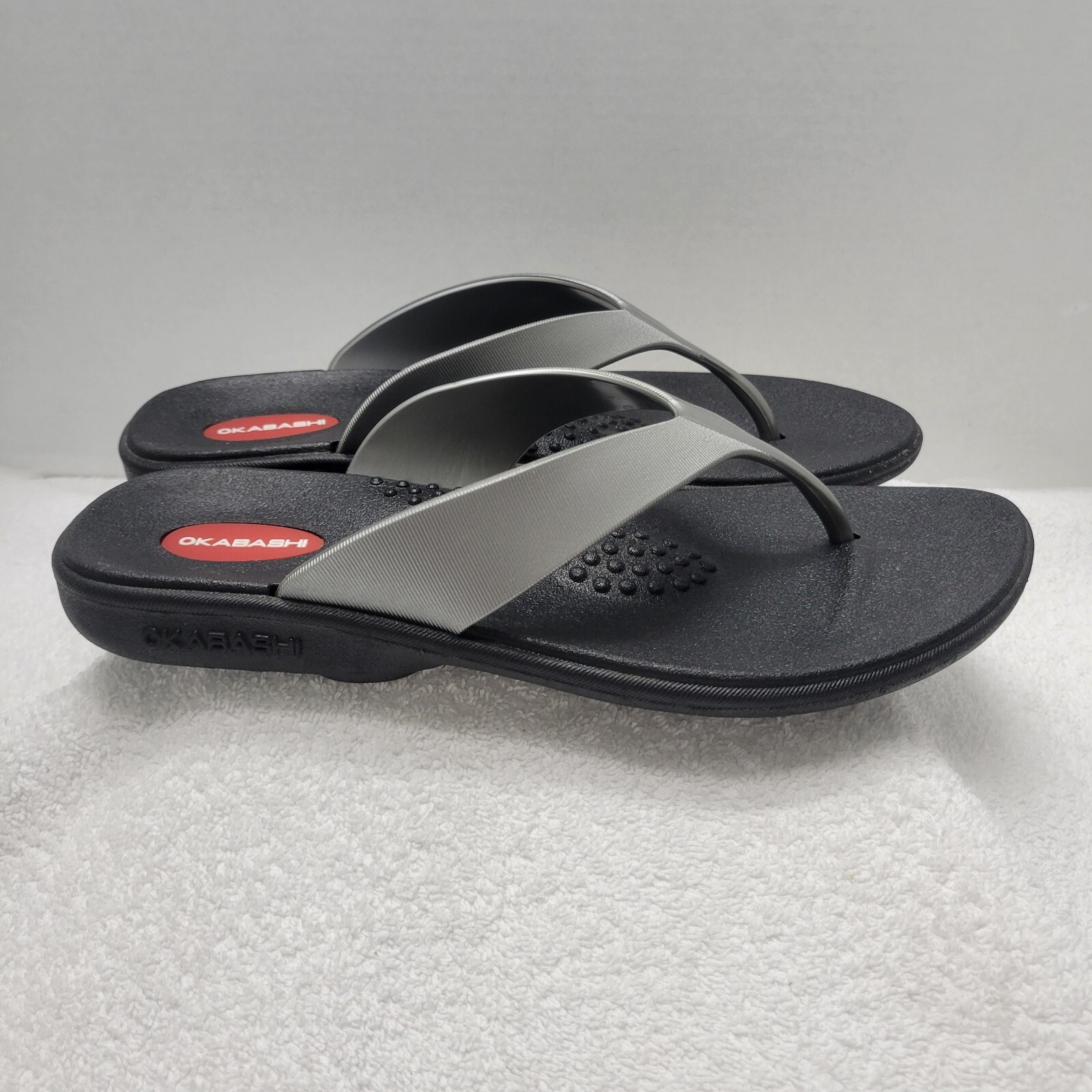 Okabashi Flip Flops Womens M/L Comfort Slip Ons