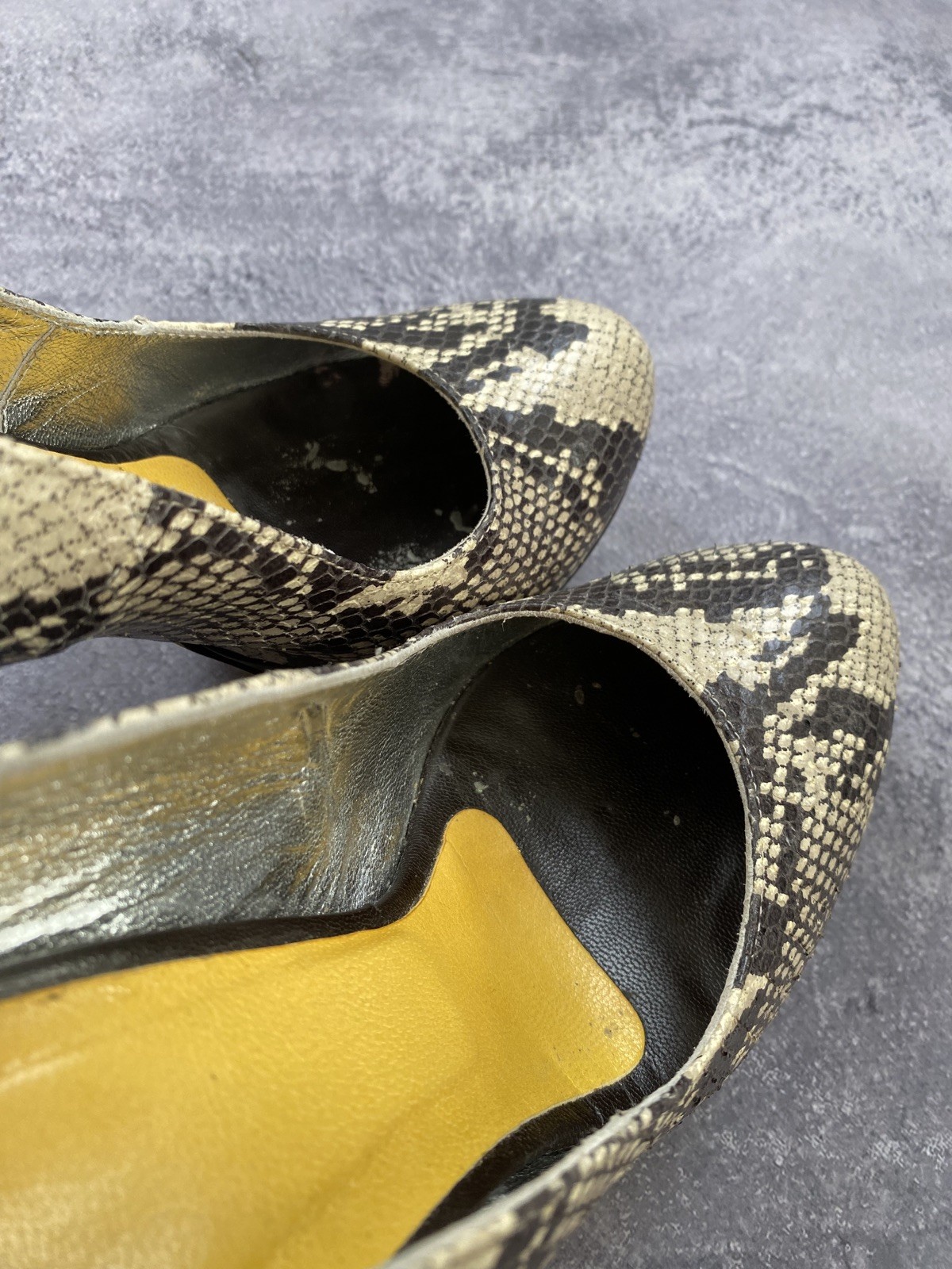 Just Cavalli Designer Women’s Shoes High-Heel Size 38 Made in Italy Vntg Roberto