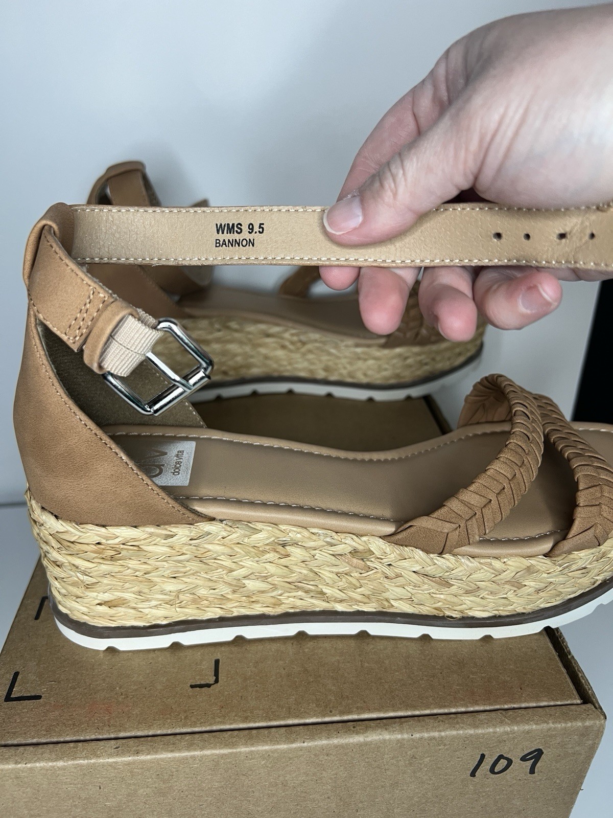 DV By Dolce Vita Womens BANNON Brown Warm Espadrilles 9.5 Medium (B,M) BHFO 9848
