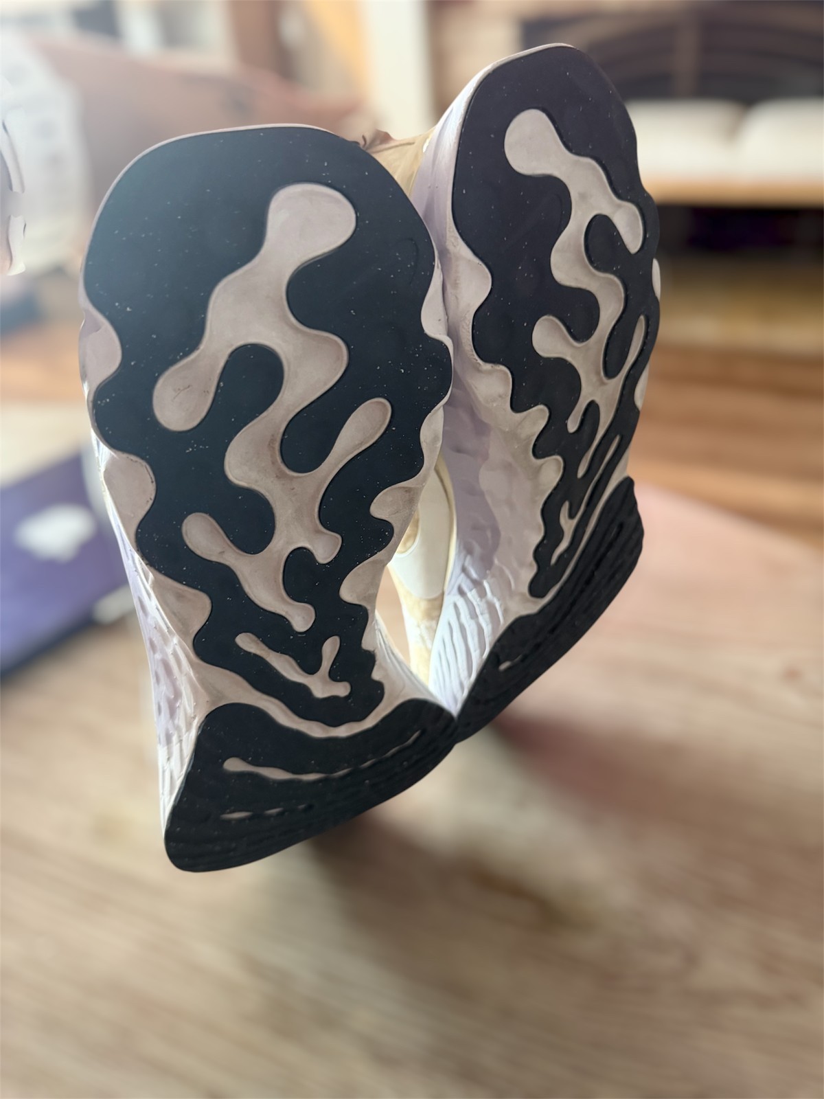 Size 12 – Nike React Infinity Run Flyknit 3 Oatmeal W
