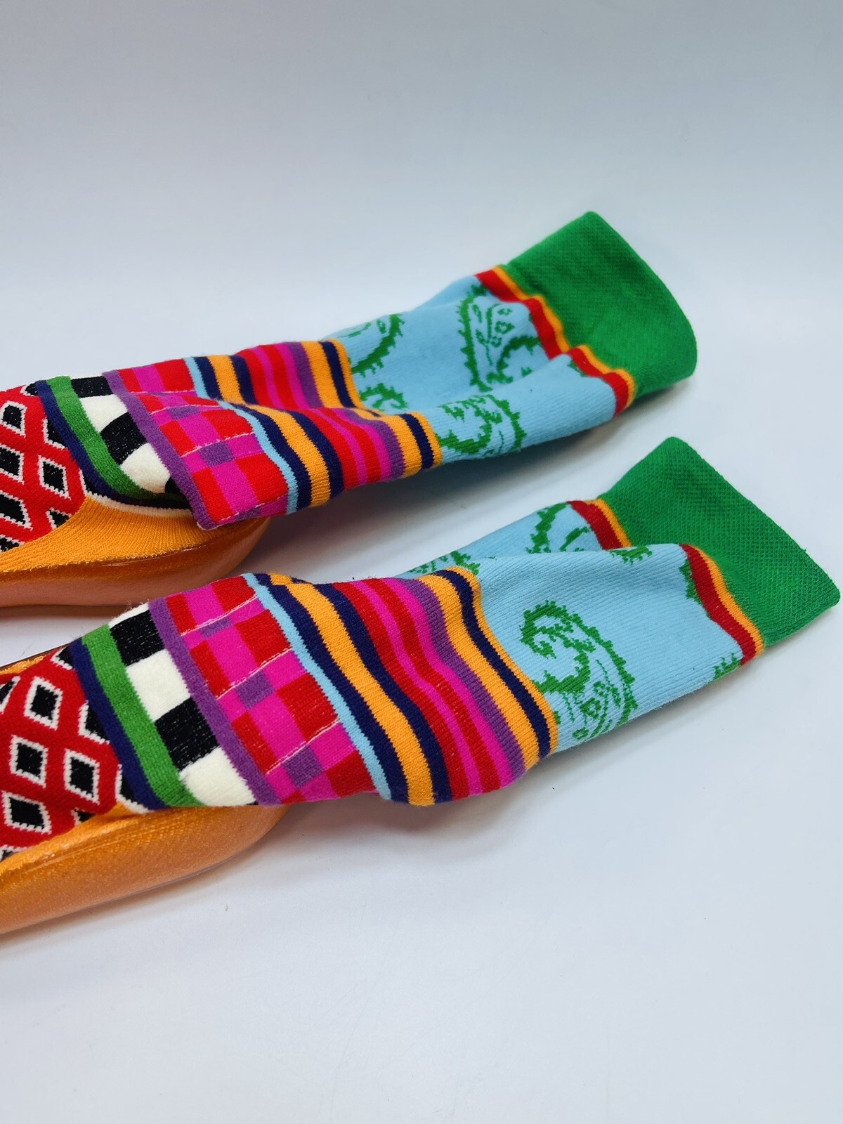 Dub & Drino Seriously Silly Slippers Unisex Colorful Rubber Sole Eu 36-37 US 6