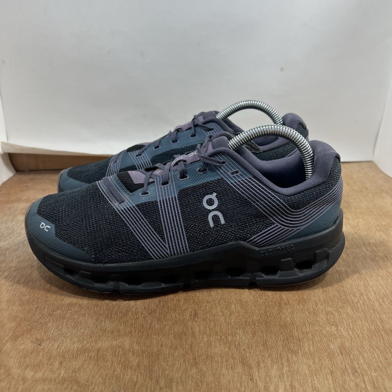 On Cloudgo Women Size 9.5 55.98087 Black Athletic Running Hiking Gym Shoes