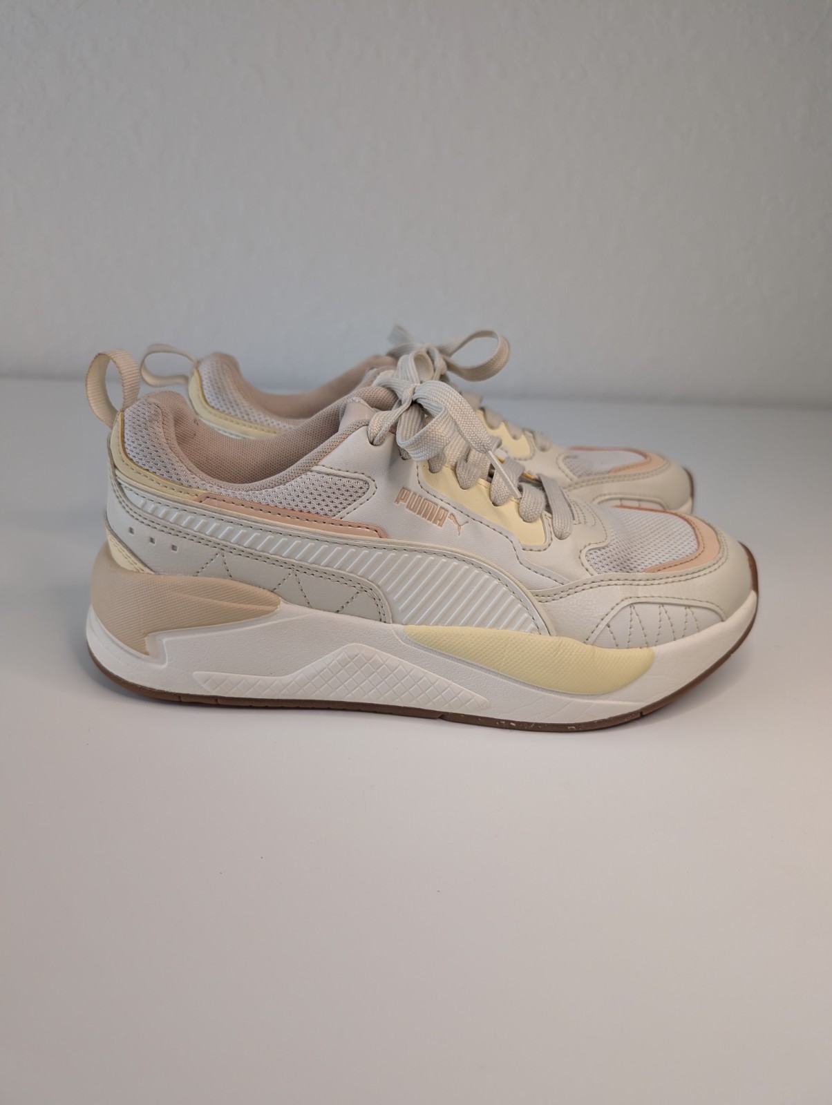 Puma X-Ray 2 Square Sneakers Cream/Off White Womens 8