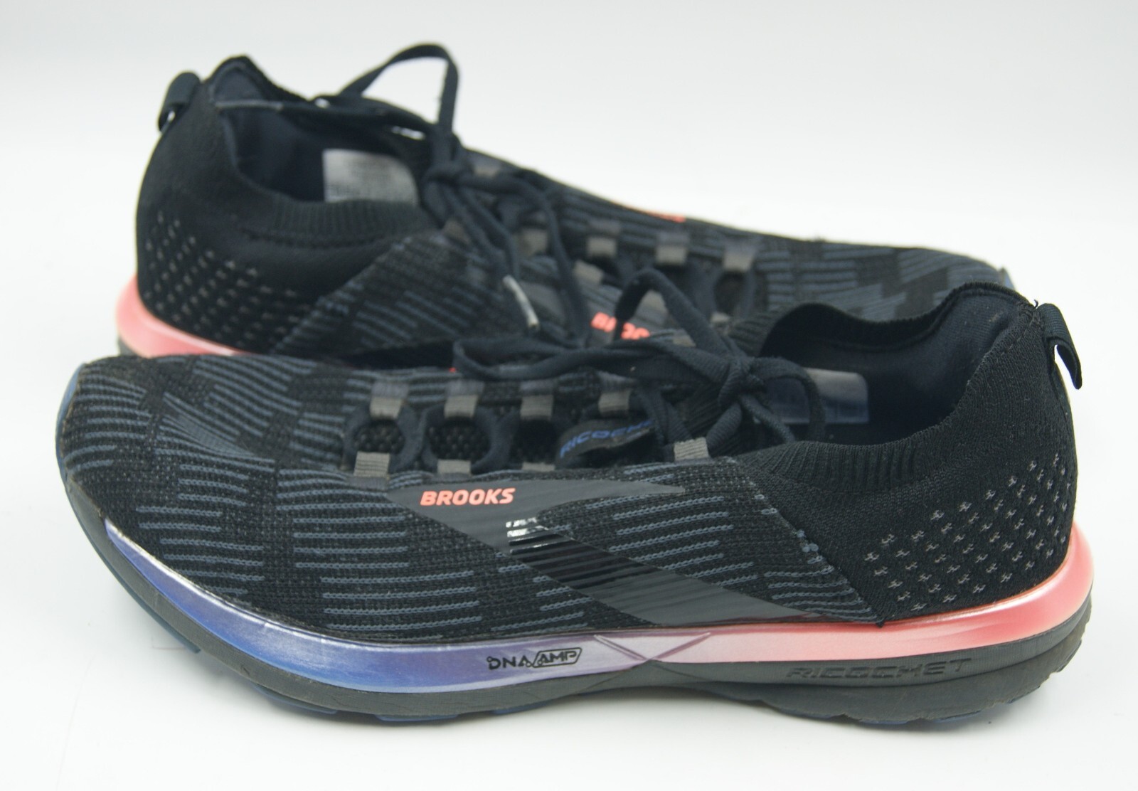 Brooks Ricochet 2 Women’s Sneakers Size 10.5 Black Athletic Shoes