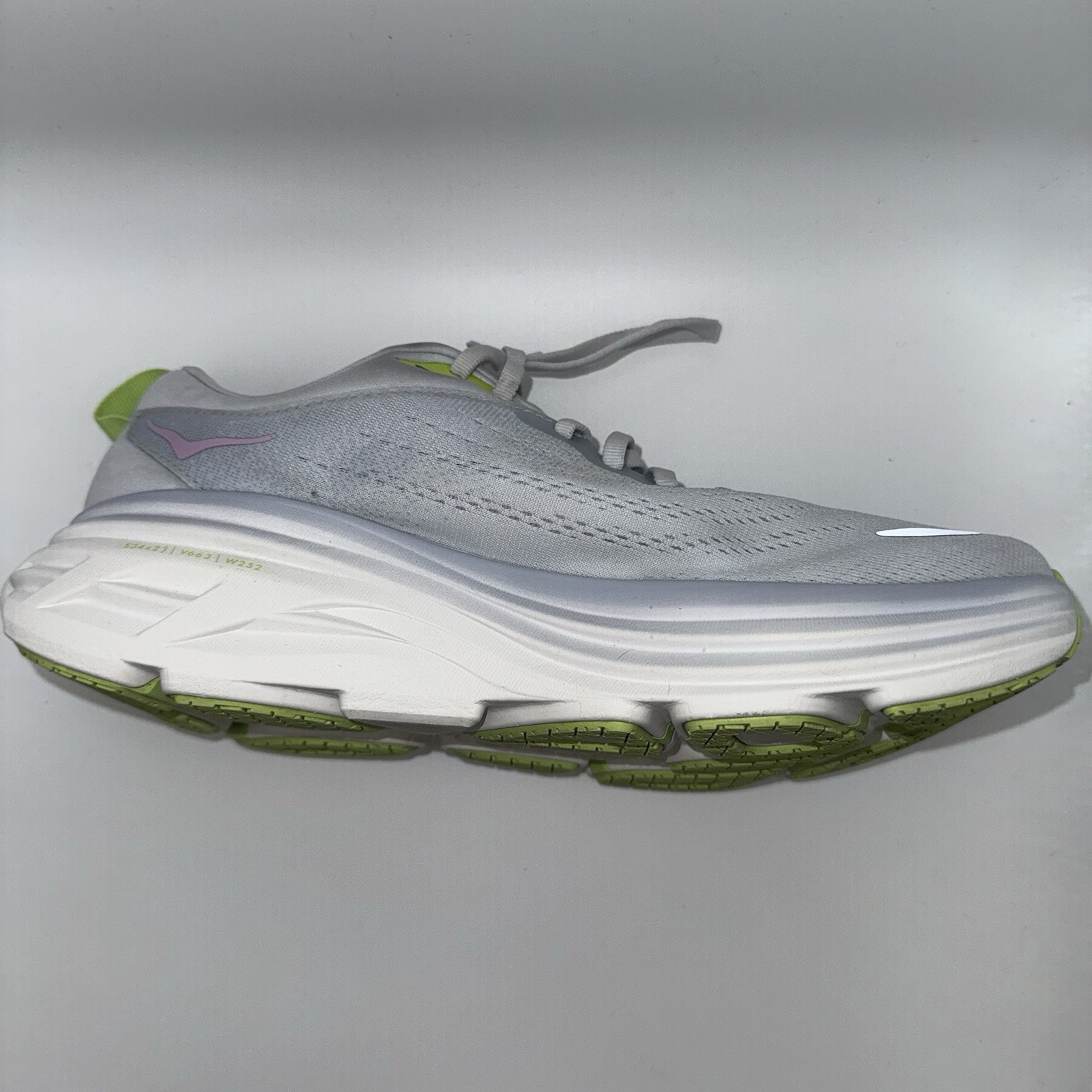 HOKA Bondi 8 Wide Sea Ice Pink Twilight Women’s 9.5B Running Shoes 1127952 SCP