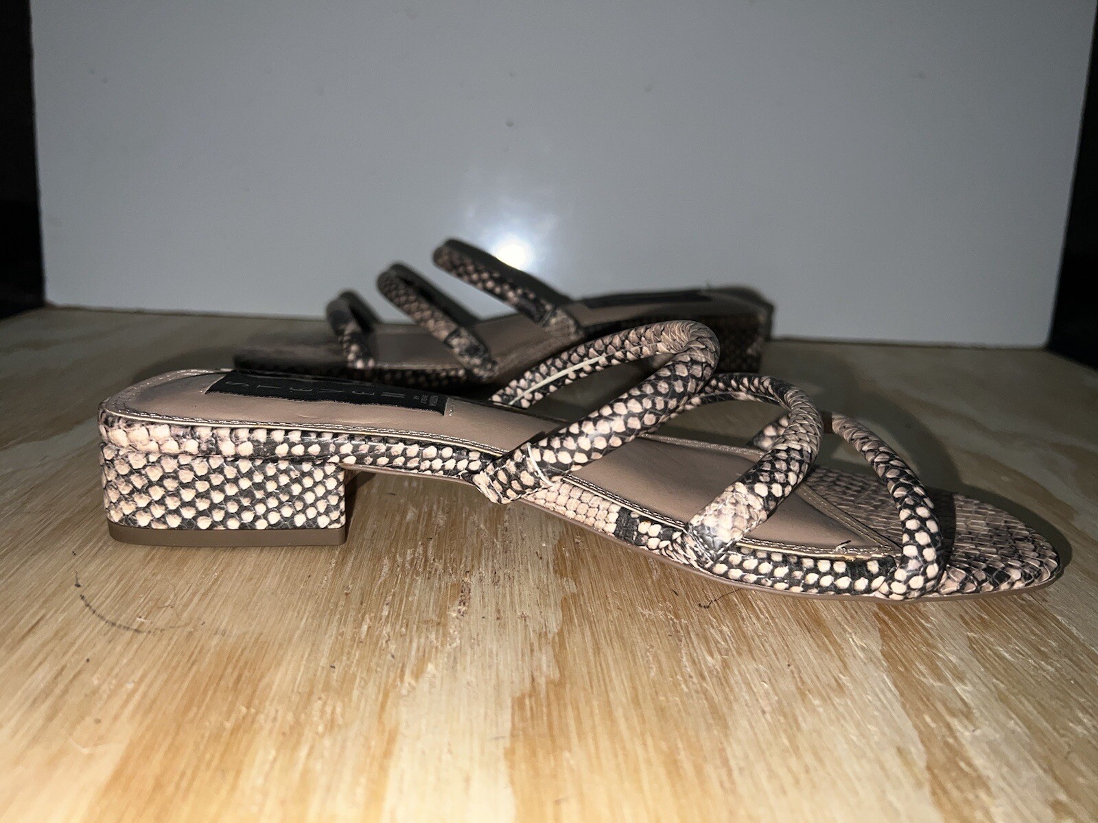 Steven By Steve Madden Womens HADES Slip On Flat Slide Sandals 8.5
