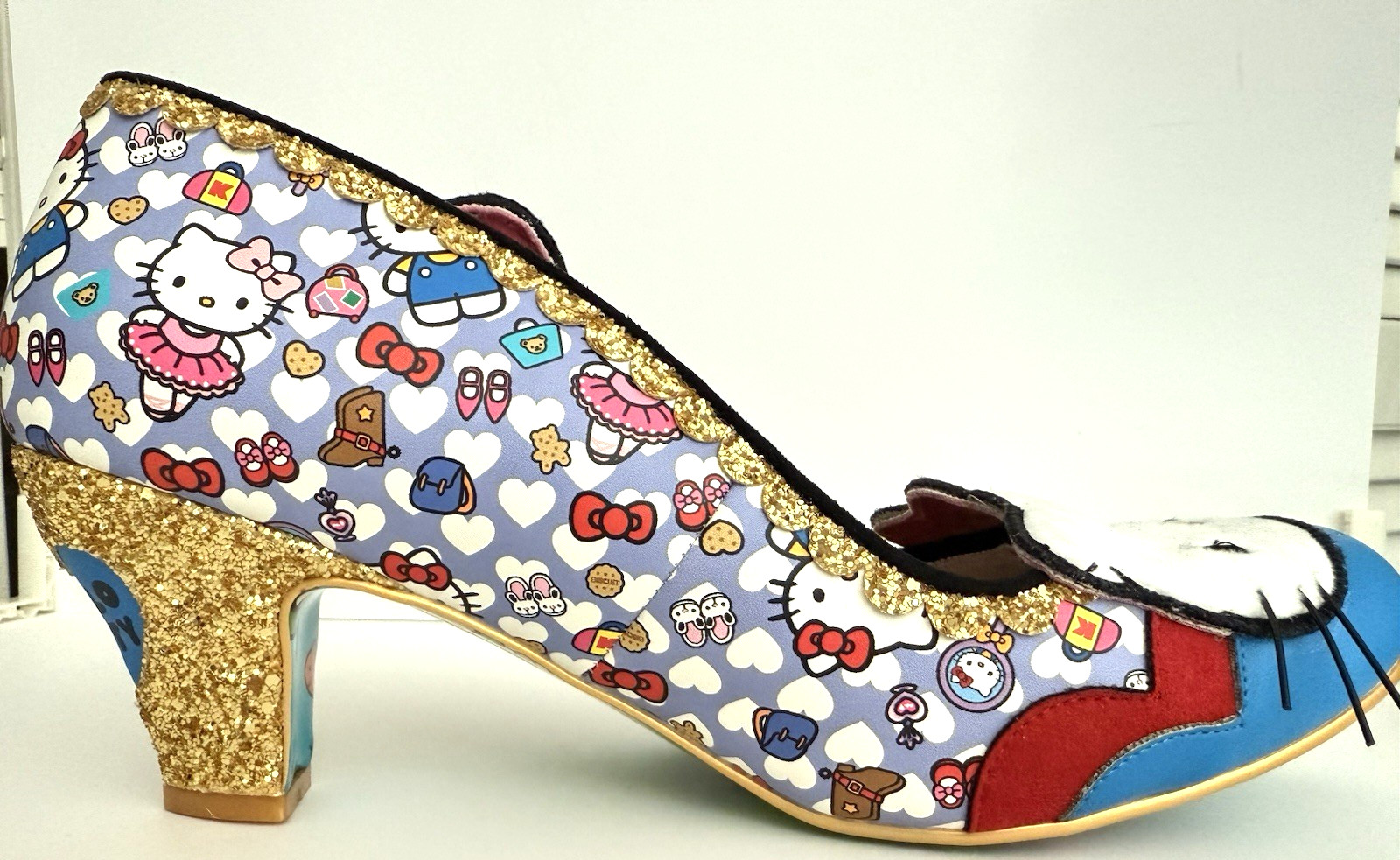 Irregular Choice Hello Kitty Size 45 / 14 Kindhearted Soul Pumps