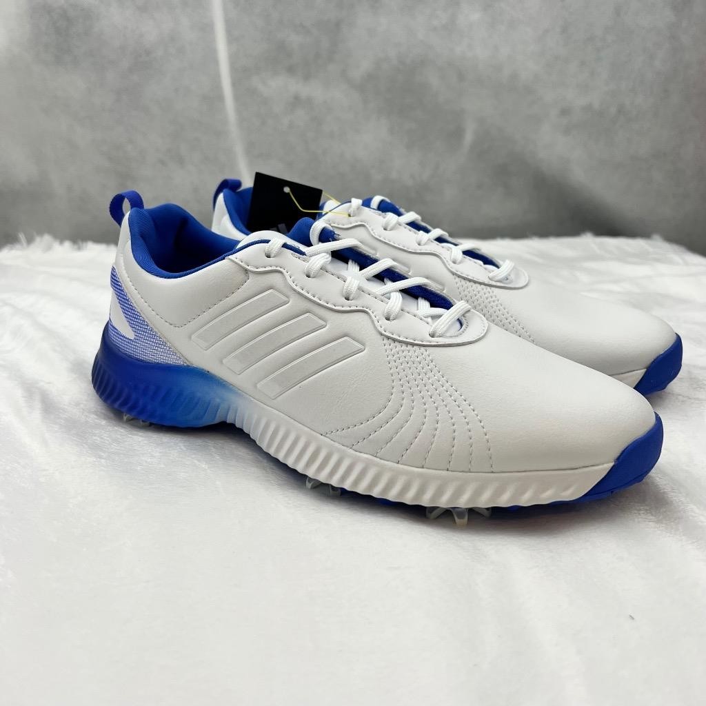 ADIDAS GOLF Womens RESPONSE BOUNCE White Blue Golf Sneaker Sz US 8.5 NWOB