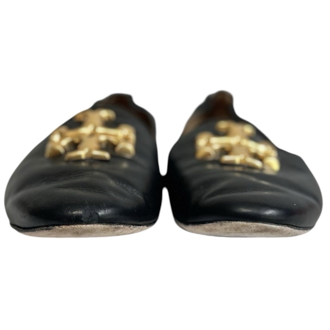 Tory Burch Eleanor Loafers Women’s Sz 9M Perfect Black Luxury Designer Flats