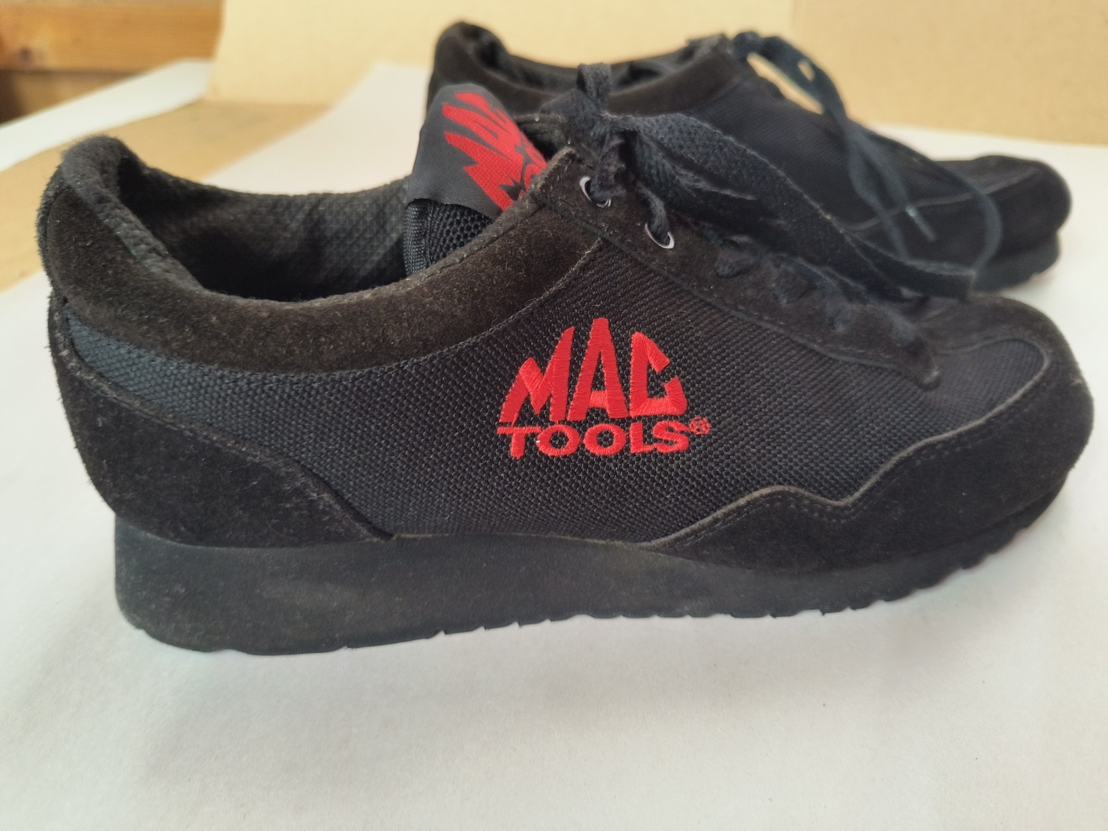 MAC TOOLS Low Crew Black Fastlane Shoes Sneakers MEN’S 8 WOMEN’S 10