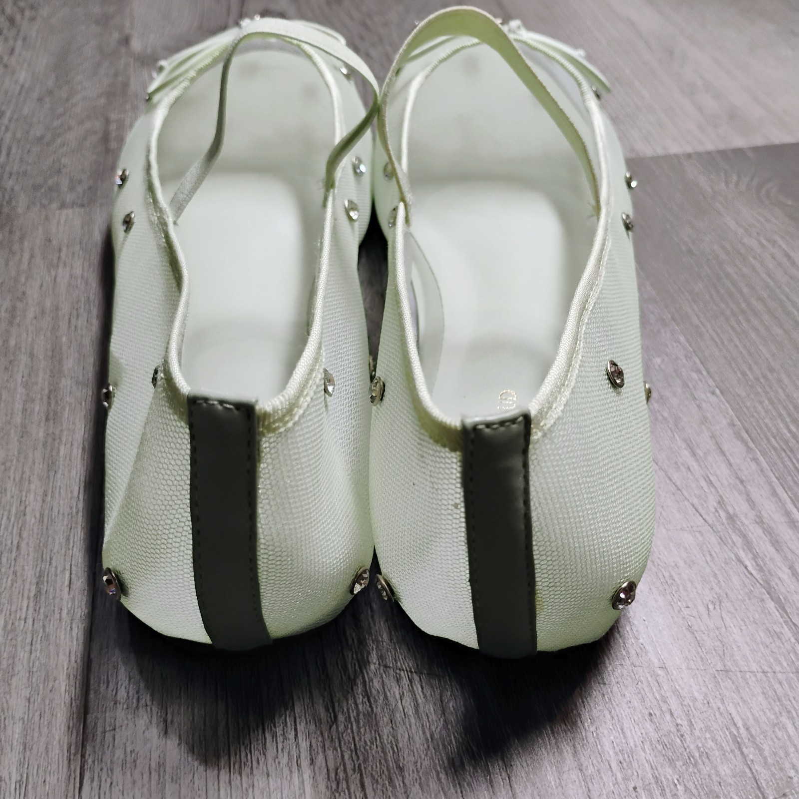 Project Cloud Amity Women’s Size 11 Ballet Style Flat Mint Green Memory Foam