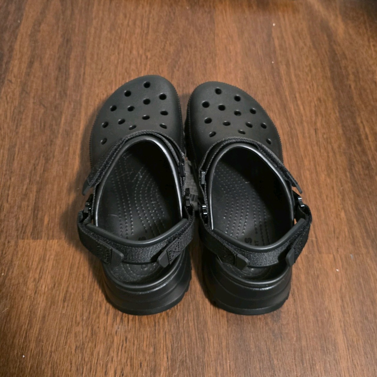 NWT Crocs Hiker Clog M7 W9 Black, Perfect Condition