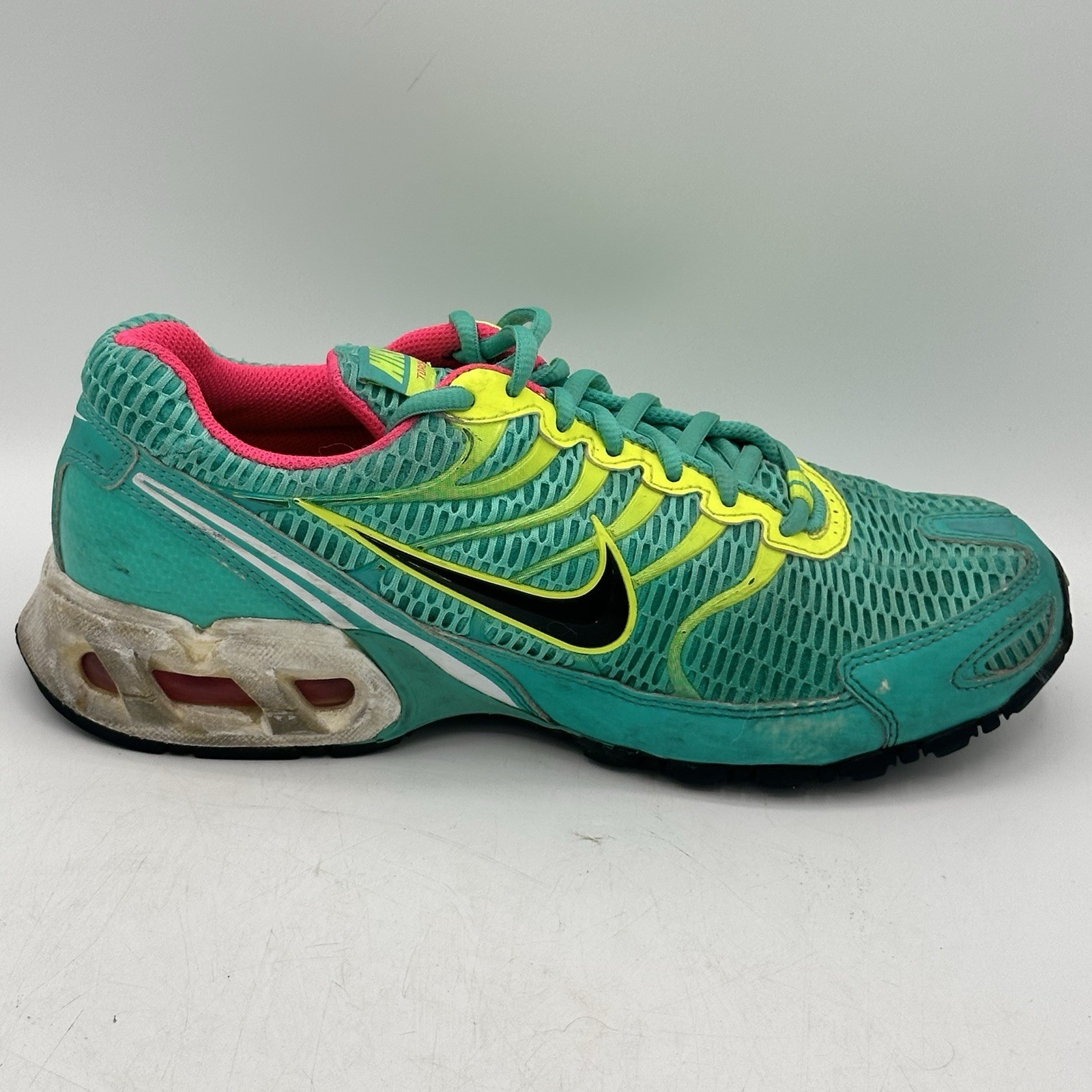 Nike Air Max Torch 4 Teal Pink Athletic Sneakers 343851-376 Women’s Shoes Sz 8.5