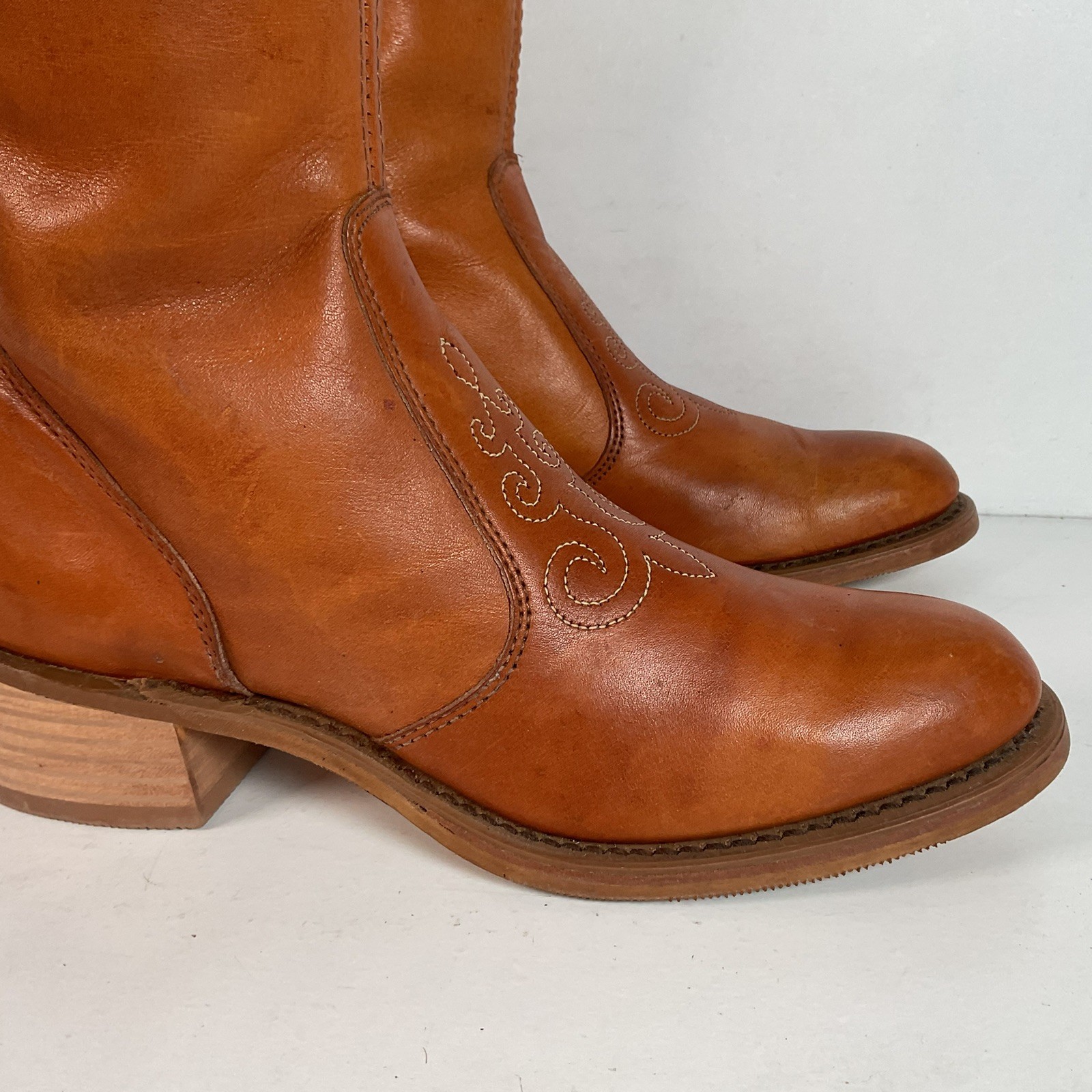 Vintage Wrangler Campus Boots | Platform | 1970s | USA Made | Women’s 7 N
