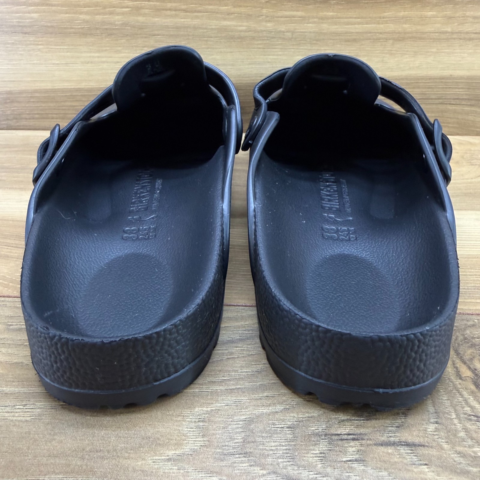 Birkenstock Boston Clog Eva Black 7 EU 38 Minimalist Old Money Casual Travel