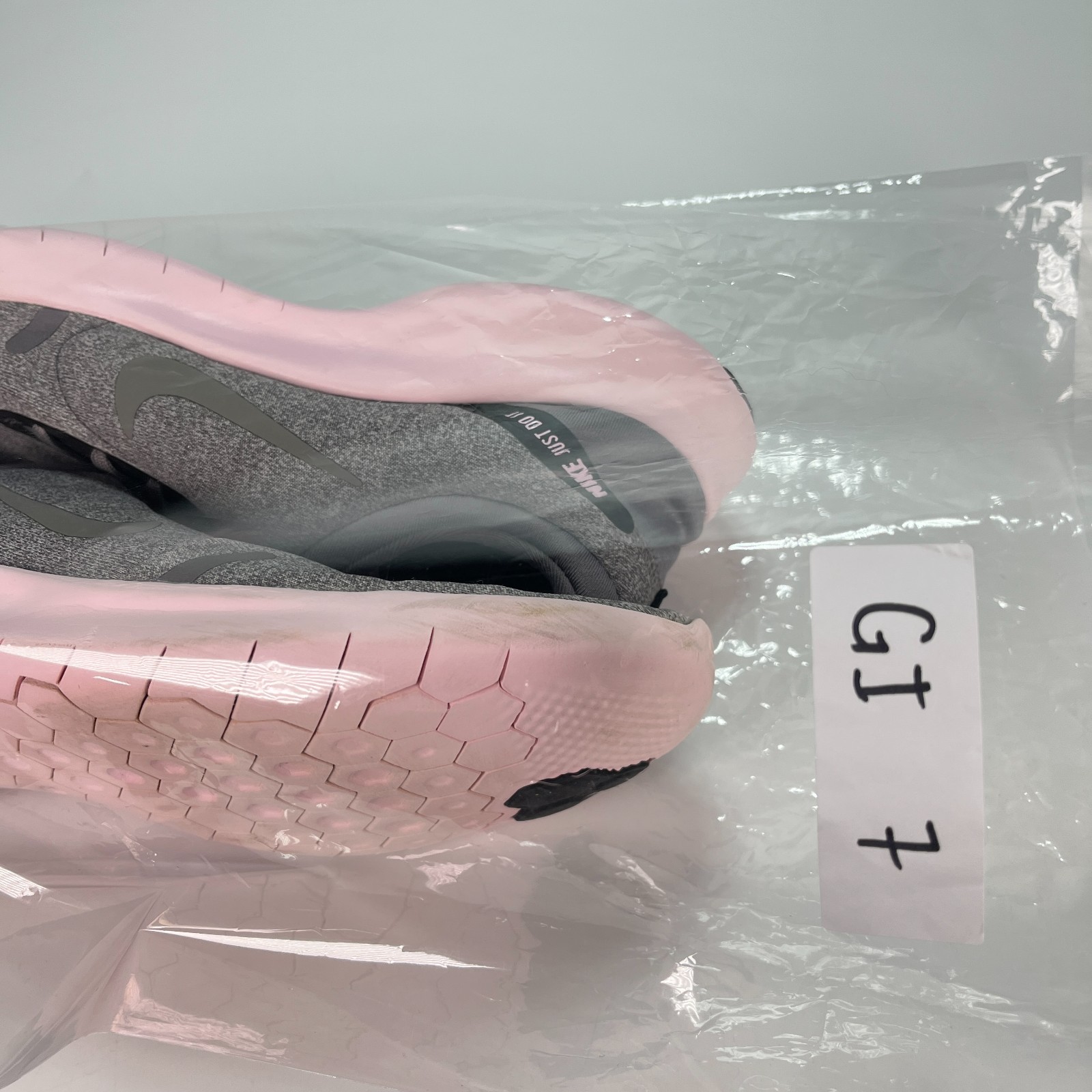 Nike Flex Experience RN 8 Grey Pink Running Shoes AJ5908-001 Women’s Size 11
