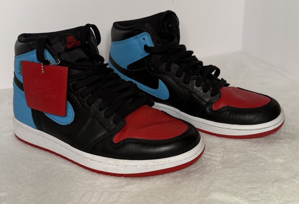Nike Air Jordan 1 High OG 2020 UNC To Chicago Size Women 8.5/Men 7 CD0461-046