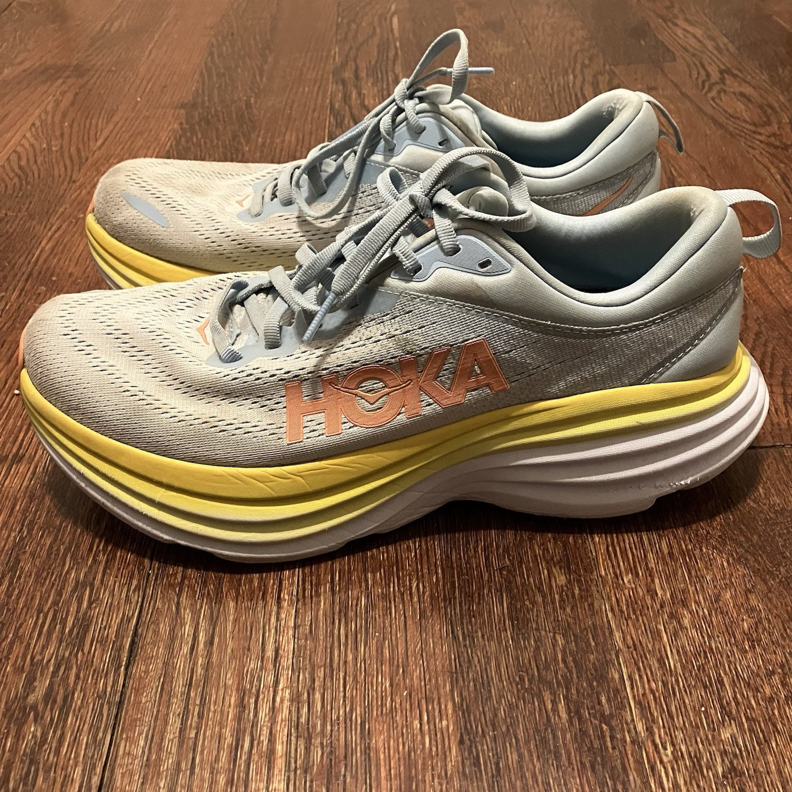 Hoka W Bondi Size 10.5 Summer Song Blue Women Running Shoes, 1127952 SSCA