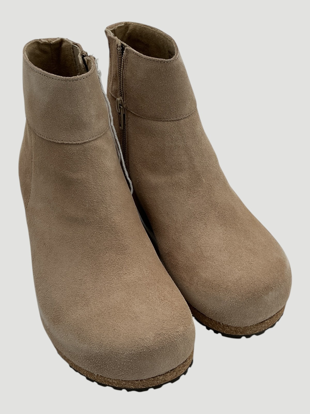 Birkenstock Papillio Ebba Women’s Size 7 US 38 EU Warm Sand Wedge Boots Narrow