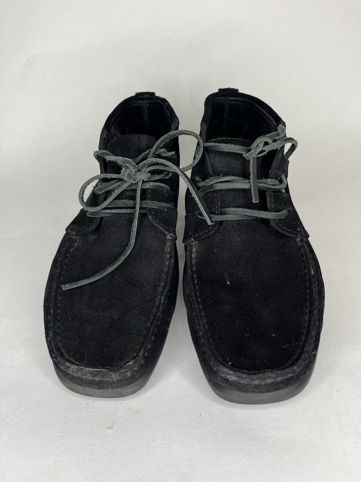 n.d.c. made by hand Chukka Boots Shoes Women Size 38 US 7 Black Suede