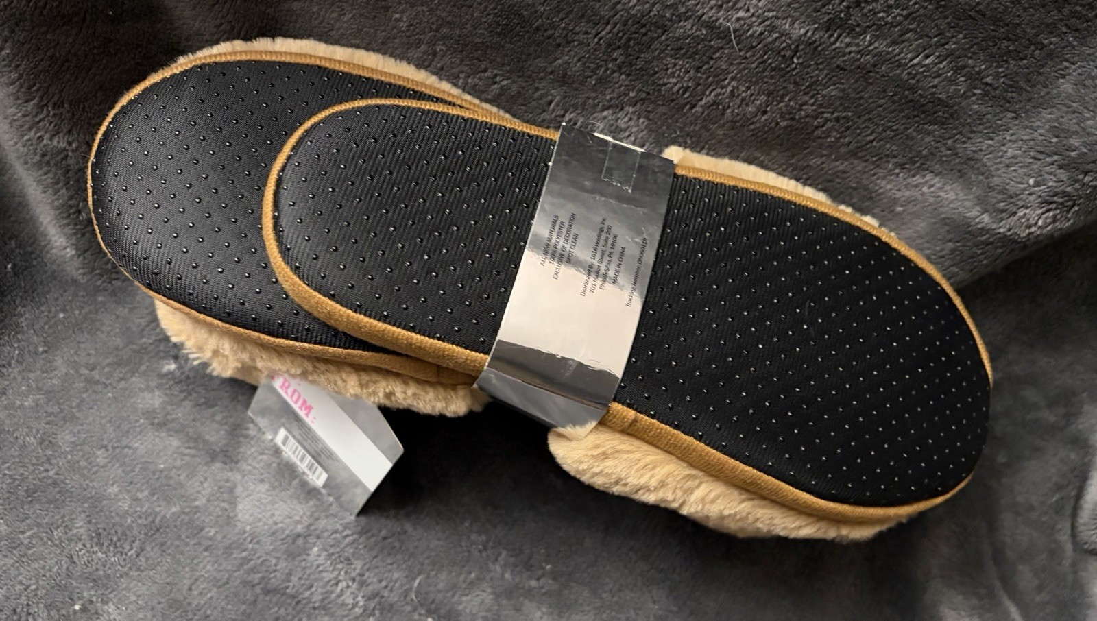 Warm&Snuggy Sloth Slippers size M