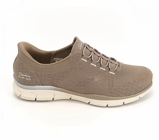 Skechers – Women’s Slip-ins Vegan Washable Shimmer Snake Bungee Shoes